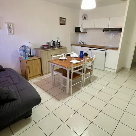 Appartement Rdc Avec Piscine, A 60m De La Plage, Proche Commerces, Wifi, Parking En Option - Fr-1-748-28 *